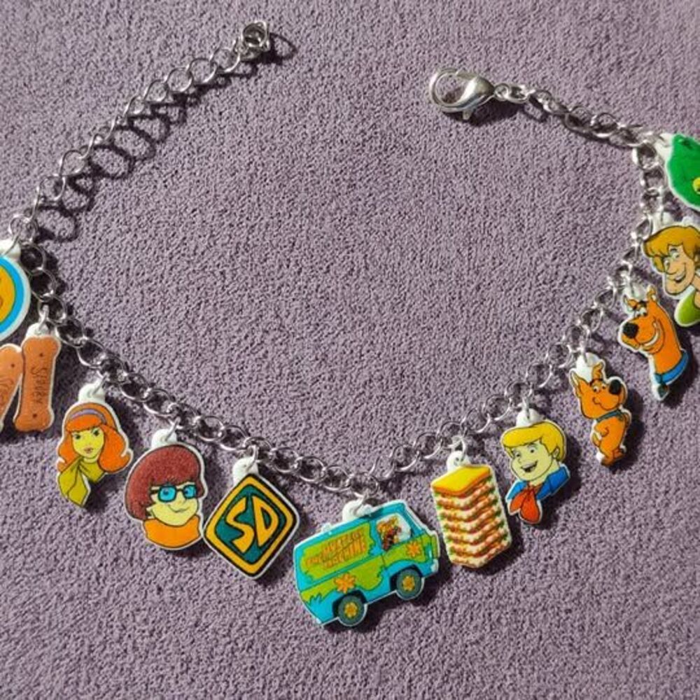 Scooby Doo Fan Art Charm Bracelet